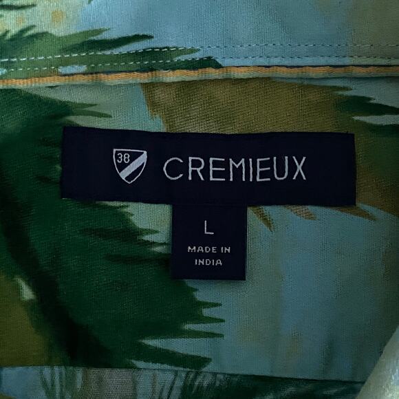 Daniel Cremieux 38 Tahiti Collection Men's Large Button-Down Shirt Tropical NEW - Picture 10 of 12